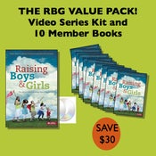 Image of Raising Boys and Girls Video and Member Book Value Pack