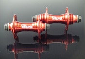 Image of Reaper 10mm hub pair 36hole Red anodize
