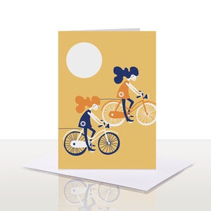 Image of Freewheelin' Note Card 