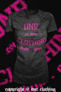 Image of 'I Fight Dirty' Black/Pink