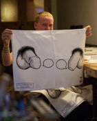 Image of 'Secret Members' Tea Towel