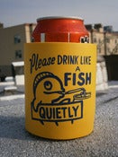 Image of Steve Powers - Beer Cozie (Drink Like a Fish)