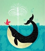 The Bird and The Whale - Limited Edition Print