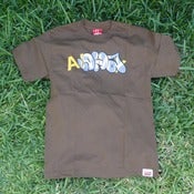 Image of ALOHA ARMY 5th PLATOON TEE BROWN