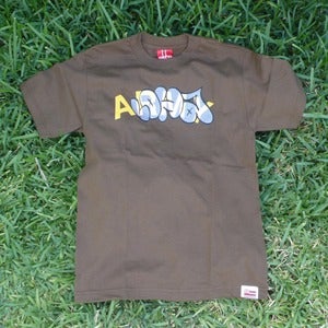 Image of ALOHA ARMY 5th PLATOON TEE BROWN