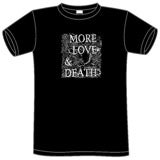 Image of Johnny Parry T-Shirt 'More Love and Death'