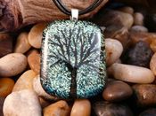 Image of Etched Tree Pendants
