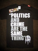 Image of Mens "Politics & Crime" Tee