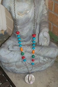 Image of Leaf Pendant Necklace