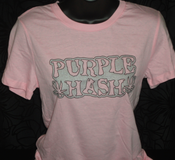 Image of Purple Hash Girly Shirt- pink