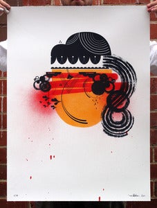 Image of JAMES REKA - "Roxanne" Hand-Finished ScreenPrint