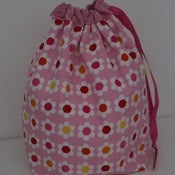 Image of Drawstring Fabric Pouch