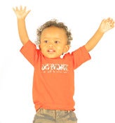 Image of DO WORK. Toddlers Tee (Red)