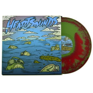 Image of Heartsounds "Drifter" LP (Green & Pink A Side / B Side)
