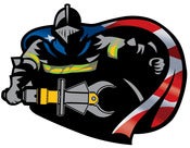 Image of Roadway Rescue Sticker American Flag