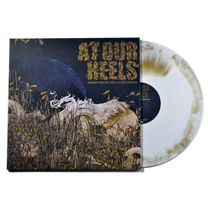 Image of At Our Heels "Misanthropy & Godlessness" LP (Gold & White A Side / B Side)