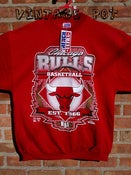 Image of BULLS RED crewneck XL