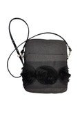 Image of Heidi iPad Crossbody - Gray Italian Wool  