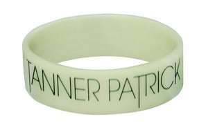Image of Tanner Patrick Logo Bracelet (Glow In The Dark)