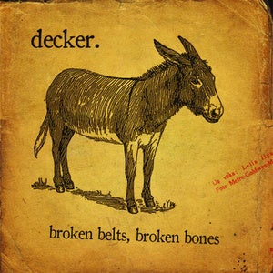 Image of "Broken Belts, Broken Bones" EP - CD