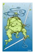 Image of 'MUTANT NINJAS: Leonardo' print