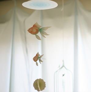 Image of Ttable-Office Floating Fish Mobile