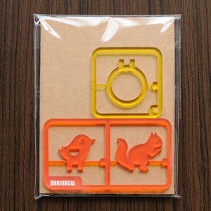 Image of DIY Ring - Squirrel/Bird