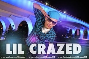 Image of Lil Crazed Poster Blue