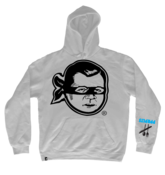 Image of Plate Hoodie: Ash Grey/Black