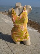 Image of Vintage Floral Swimsuit by Rose Marie Reid - Size Small - Medium