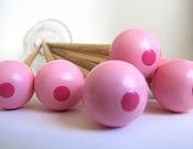 Image of Breast Cancer Awareness Month : Betty Jane Knitting Needles ($7.00 to Foundation)