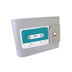 Image of Cassette ) Bifold Wallet with Snap
