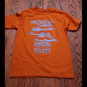 Image of MK5 Mania- Texas Orange Shirt