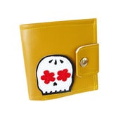 Image of Muerto ) Bifold Wallet w/ Snap Plus Zipper