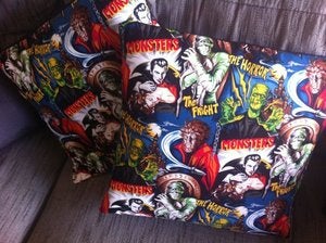 Image of Oh the horror! Cushion