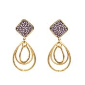 Image of Malorie Earrings - Shagreen