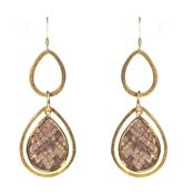 Image of Pamela Earrings - Leather