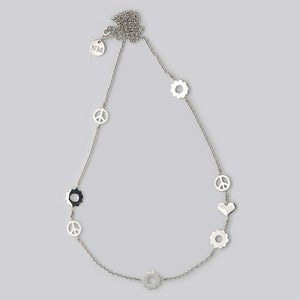 Image of Daisy Chain Necklace | Silver