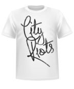 Image of Guys Spray Tee - White
