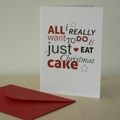 All i want to do ... Christmas Greetings cards 