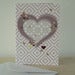 Image of Quilted heart greetings card set of 3