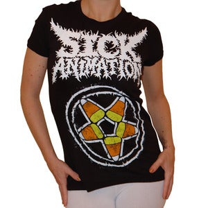 Image of Candy Corn Pentagram Shirt