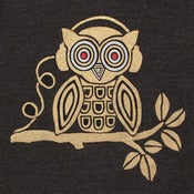Image of Headphones Owl T-shirt