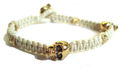 Image of Doll Face Ivory 'Don't lose your head' bracelet