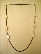 Image of TRI-DIAMOND SHELL necklace
