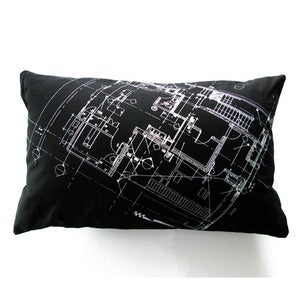 Image of Concept 12x20 Pillow {black}