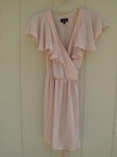 Image of Miss Selfridge Soft pink wrap dress