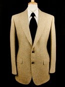 Image of Vintage Beige Plaid Blazer