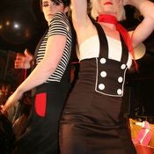 Image of Hot Black Pinafore. Only 1 in stock! FREE SHIPPING INCLUDED!!