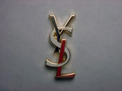 Image of YSL PIN 1.25 TRI-COLOR